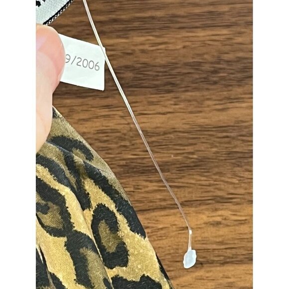 Express Wool Shorts 10 Gray Cuffed Y2K Preppy Academia Leopard Print 80s Classic - Picture 15 of 16